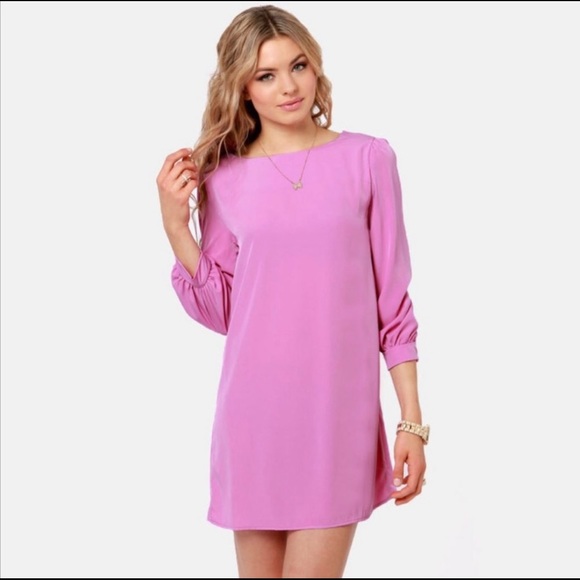 EUC Sorbet-by Doll Lulu’s Shift Dress in Lilac - Picture 2 of 14